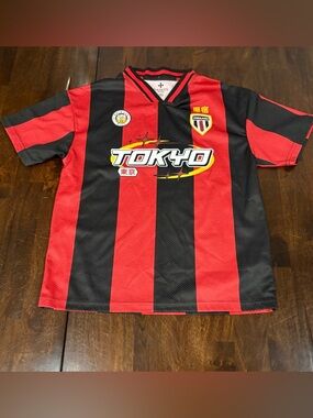 Saints Studio Shibuya City FC Soccer Jersey Tokyo Japan Youth Size L